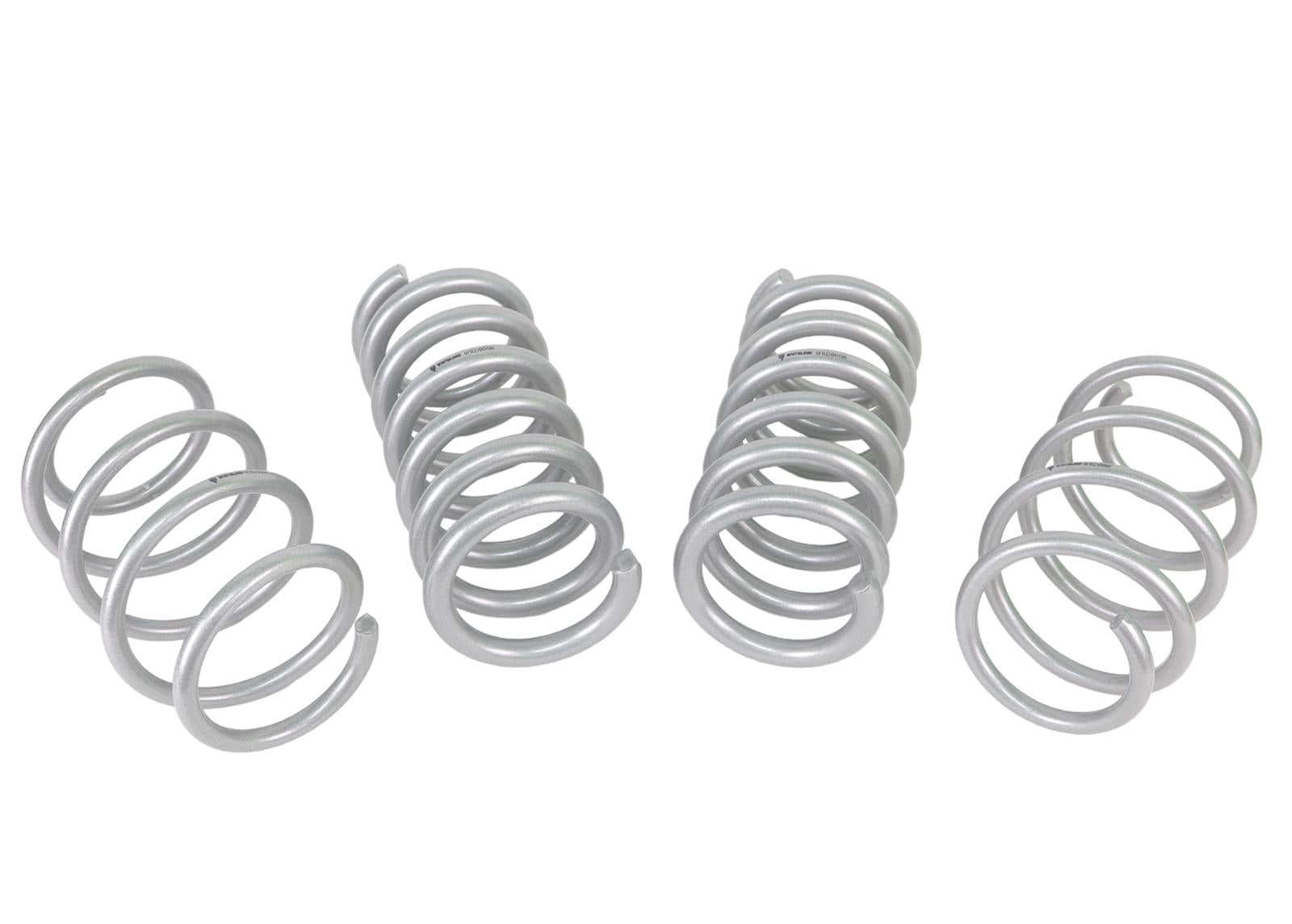 Whiteline Suits 5.0L models without MagneRide excludes GT350 - lowers vehicle approximately 35mm front and 30mm rear Front and Rear Coil Springs - Lowered to Suit Ford Mustang S550 FM, FN SR