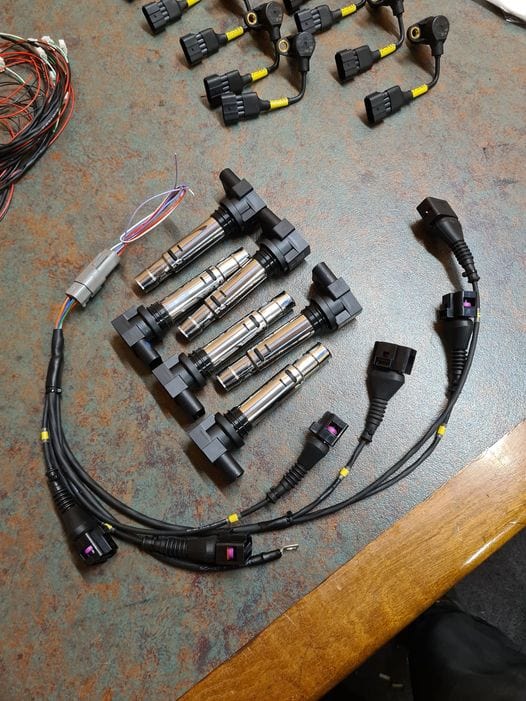 Nissan SR20 VAG Coil Kit upgrade with loom