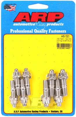 ARP fasteners Timing Cover Stud Kit, 12-Point S/S AR445-1501