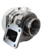 BOOSTED 6762 T4 .82 Turbocharger 950HP, Natural Cast Finish
 External Wastegate, T4 Inlet Flange, V-Band Exhaust Flange
