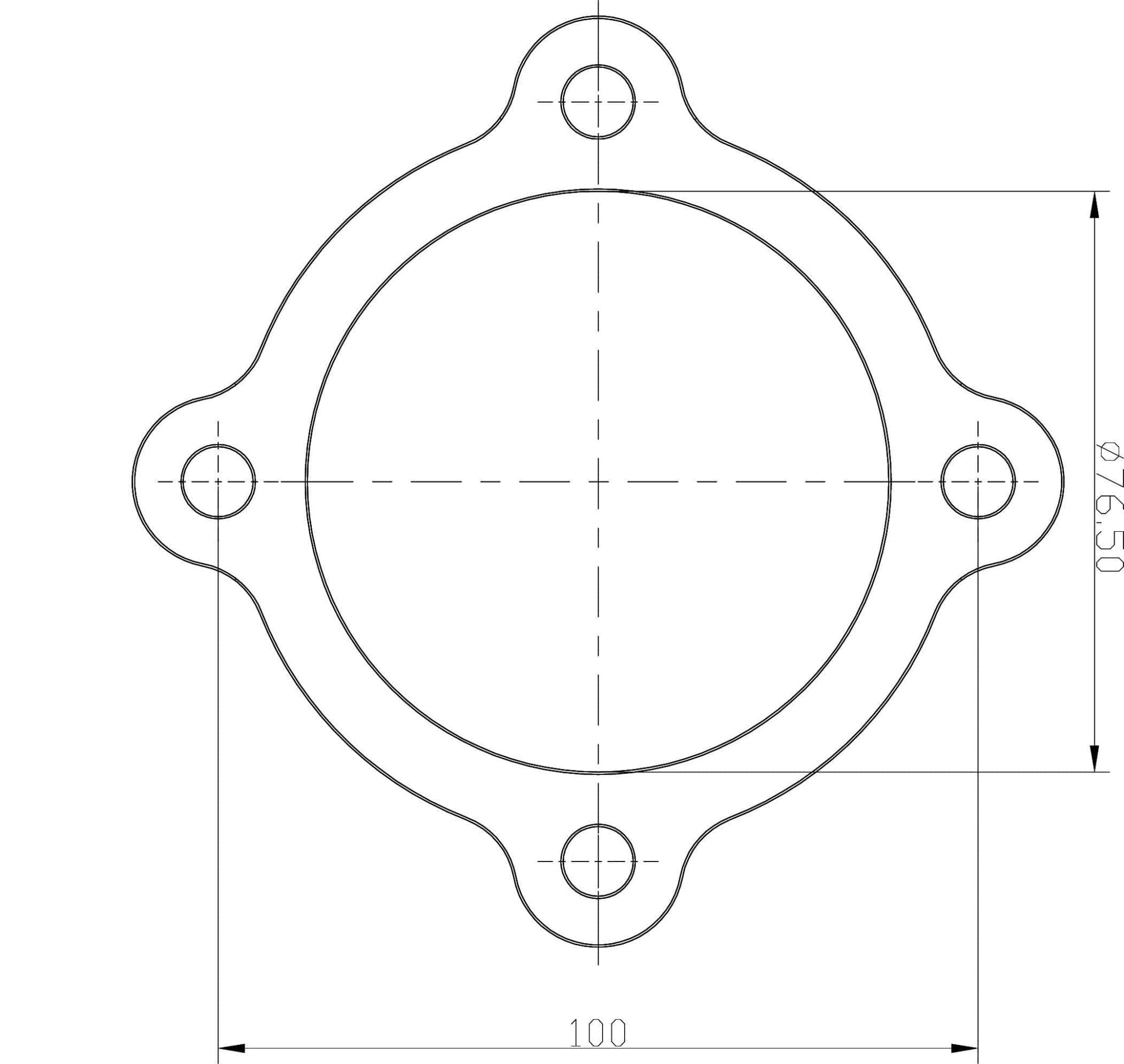 Stainless Steel Turbine Outlet Flange Weld-On Suit