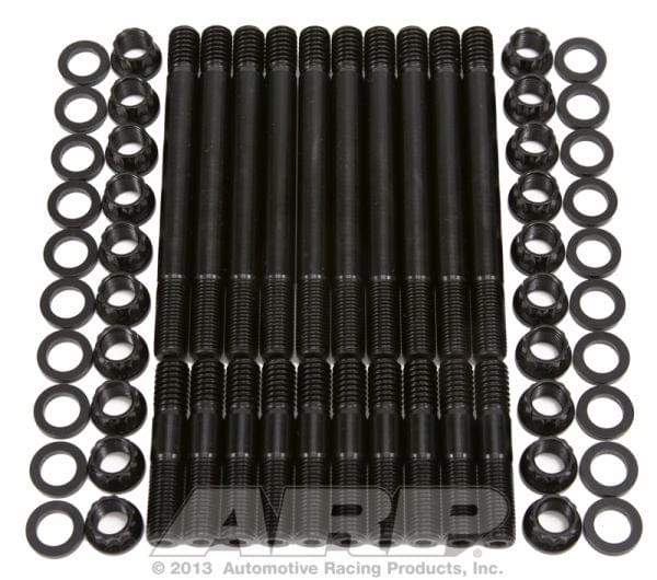 ARP fasteners Head Stud Kit, 12-Point Nuts AR205-4201