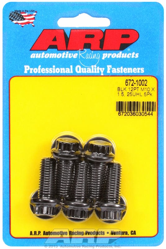 ARP fasteners 5-Pack Bolt Kit, 12-Point S/S AR672-1002