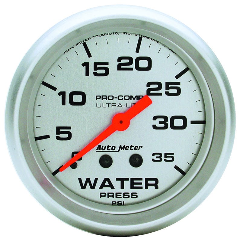 Auto Meter Ultra-Lite Series Water Pressure Gauge AU4407