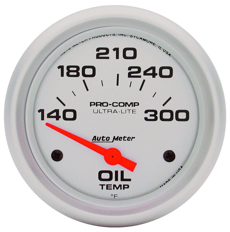 Auto Meter Ultra-Lite Series Oil Temperature Gauge AU4447