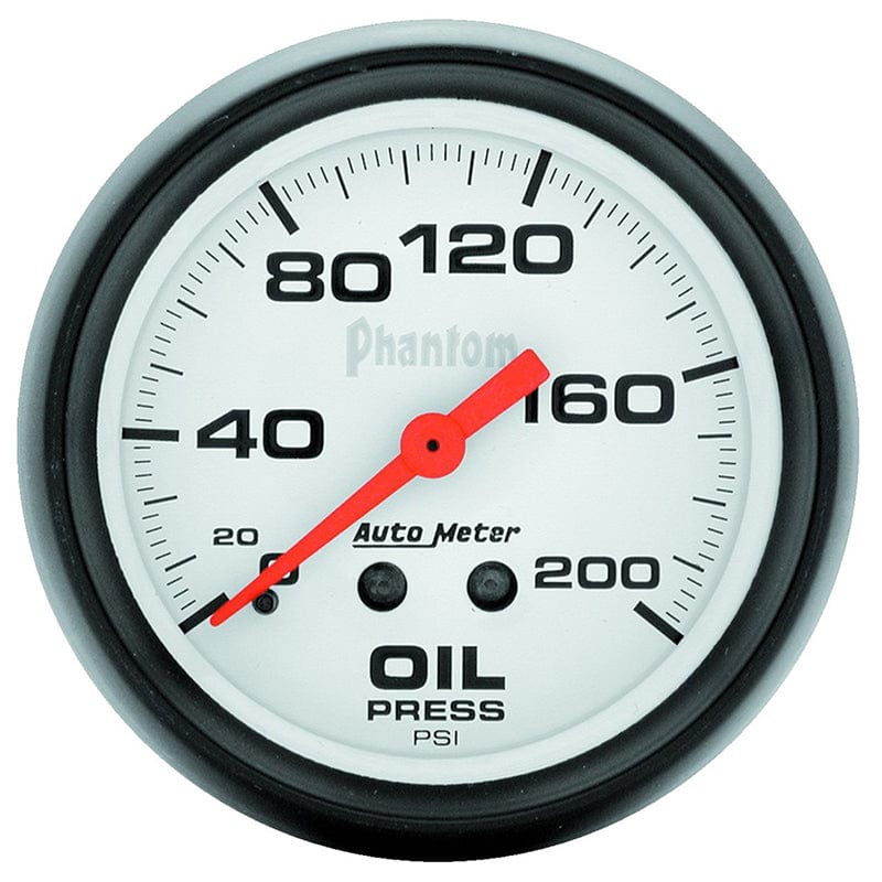 Auto Meter Phantom Series Oil Pressure Gauge AU5822