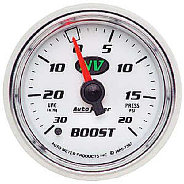 Auto Meter NV Series Boost/Vacuum Gauge AU7307