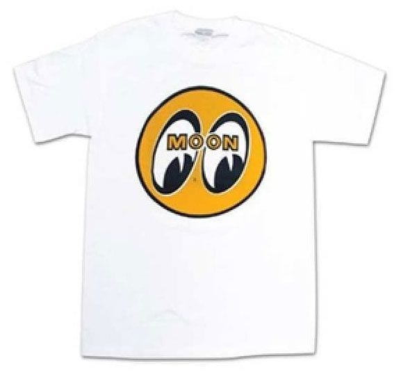 Mooneyes Original Mooneyes White T-Shirt MNTM001WHM