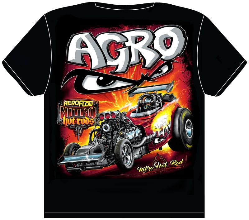 Aeroflow Agro' Nitro Hot Rod T-Shirt RTAGRO-MEDIUM