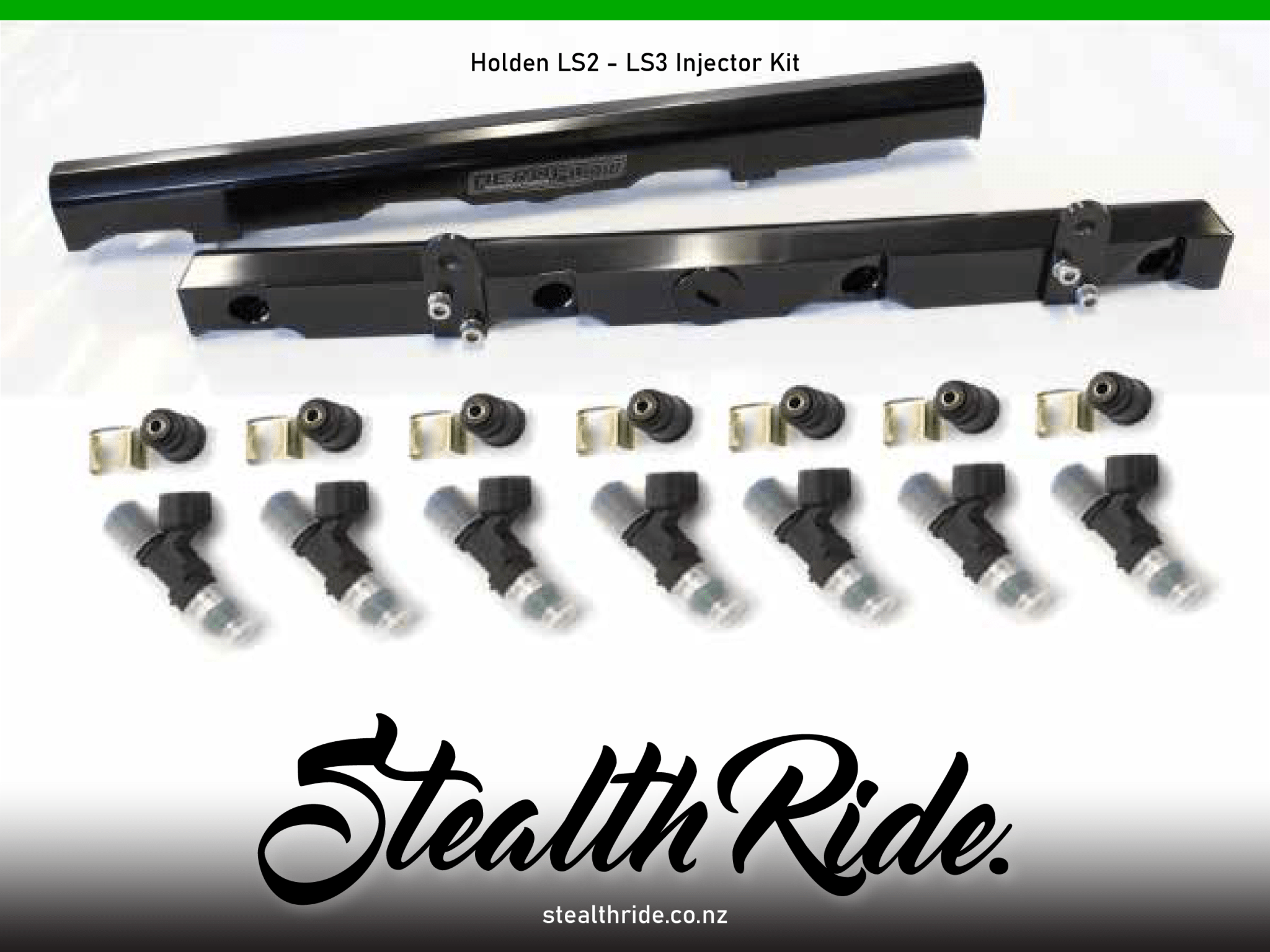 Aeroflow / Bosch Pre-made Kits GM Holden LS2 & LS3 GM Holden LS2 & LS3 Fuel Rail kit with 1000CC Bosch Injectors SR