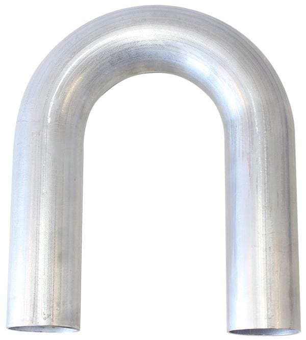 Aeroflow Performance 1/16" (1.63mm) Wall. 5-1/2" (140mm) Leg Aeroflow 180° Aluminium Mandrel Bend 2-1/2" (63mm) Dia. AF8606-250 SR
