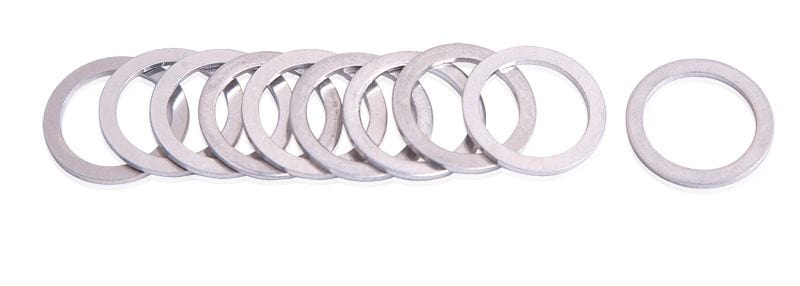 Aeroflow Performance 10 Pack Aeroflow Aluminium Washers, 13.1mm (1/2") I.D, 19mm (3/4") O.D AF177-07 SR