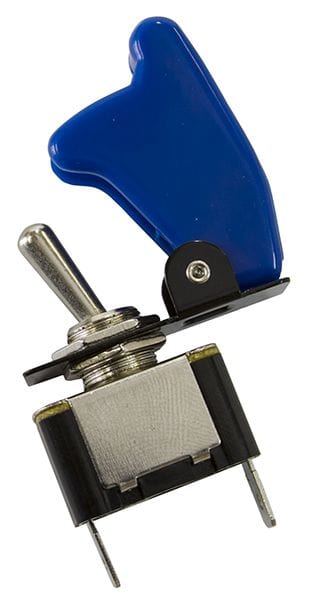 Aeroflow Performance 12v 20A Aeroflow Blue Covered Rocket / Missile Switch AF49-5001 SR