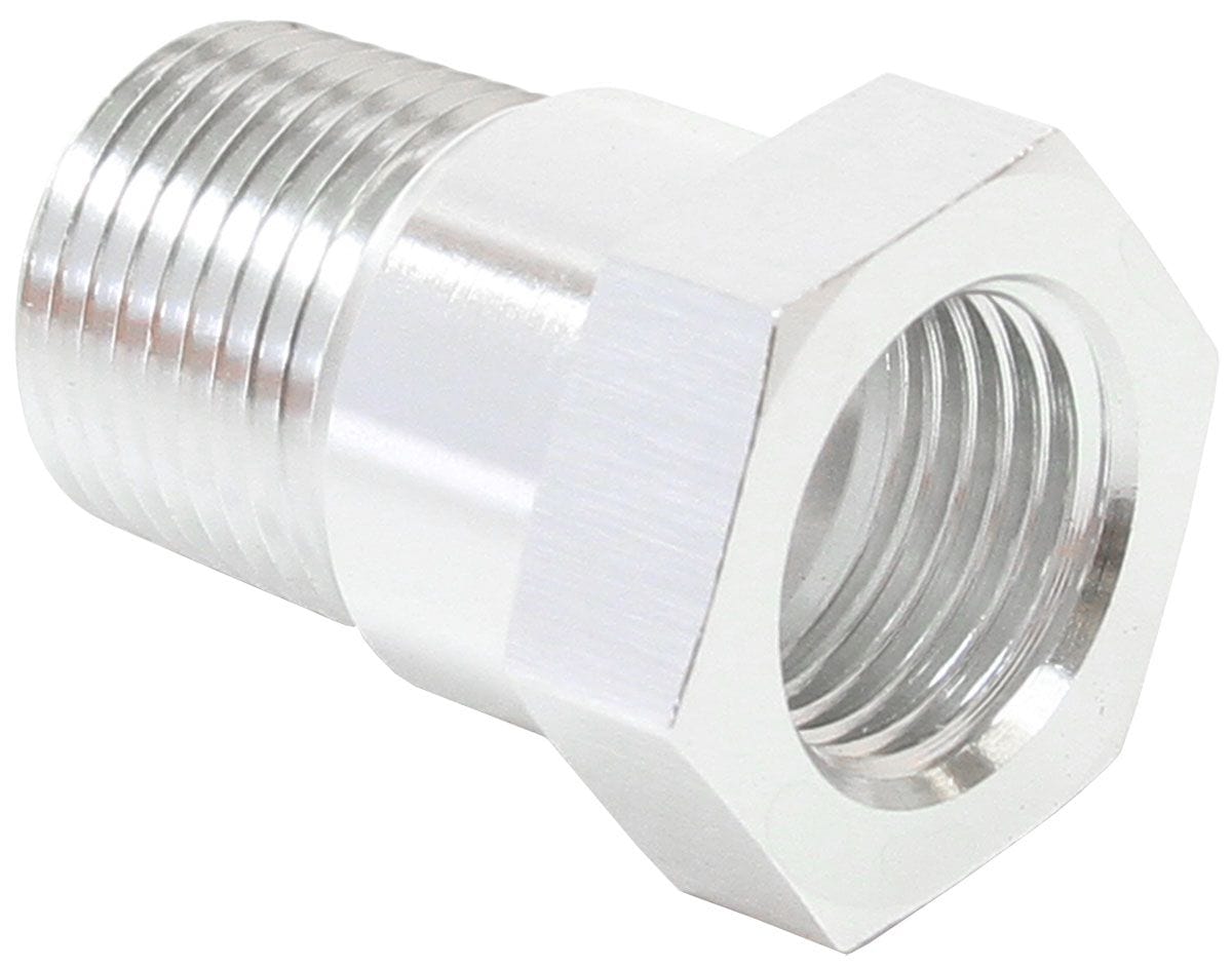 Aeroflow Performance 3/8" NPT to 5/8"-18 UNF, Black Aeroflow Temperature Probe Adapter AF660-06S SR