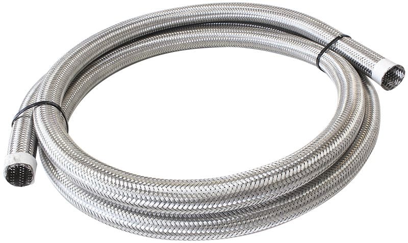 Aeroflow Performance 3 Metre Length Aeroflow 111 Series Stainless Steel Braided Cover 13/16" (21mm) I.D AF111-021-3M SR