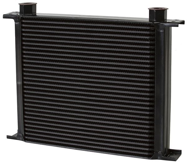Aeroflow Performance 330mm L x 265mm H x 51mm D. -10 Female ORB Threads. Aeroflow 34 Row Universal Oil Cooler AF72-4034 SR