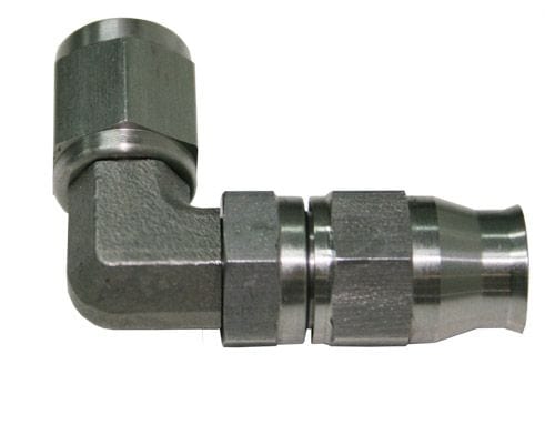 Aeroflow Performance -4AN to -4 PTFE Hose Aeroflow 90° Stainless Steel Hose End -4AN AF203-04 SR