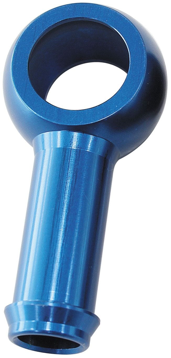 Aeroflow Performance 9.5mm (3/8") Barb, Use 12mm or 7/16" Banjo Bolt to Suit Aeroflow Alloy Barb Banjo - Blue AF807-06 SR