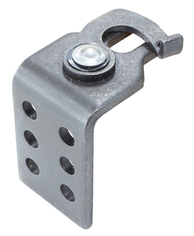 Aeroflow Performance 90° Mild Steel Aeroflow Quick Release Morse Cable Bracket AF3500-1005 SR