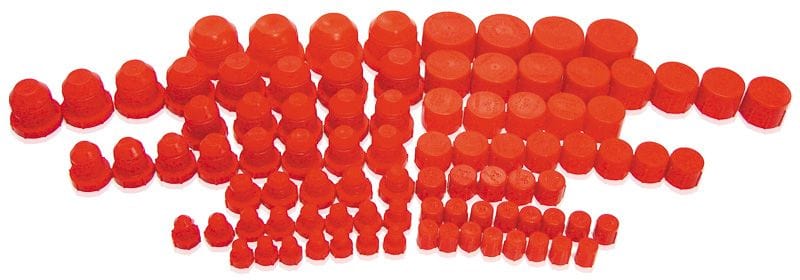 Aeroflow Performance 96 piece assorted sizes from -3AN to -20AN Aeroflow Plastic Dust Caps & Plugs AF98-2025 SR