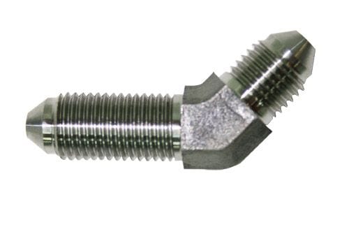 Aeroflow Performance Aeroflow 45° Stainless Steel Bulkhead -3AN AF321-03 SR