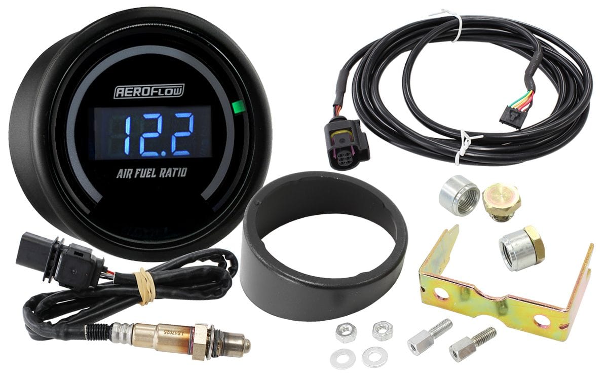 Aeroflow Performance Aeroflow Air Fuel Ratio Gauge Kit AF49-7500 SR