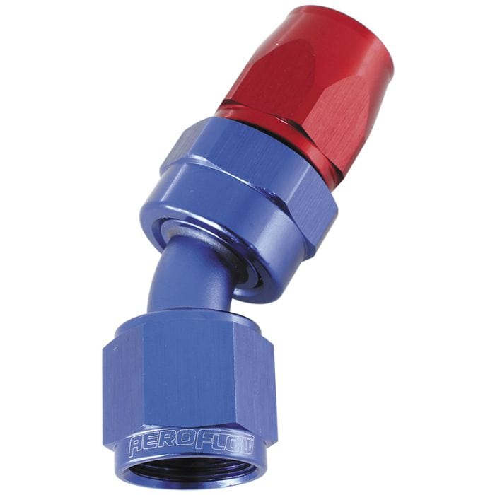 Aeroflow Performance Aeroflow Fittings 200 Series PTFE 30° Hose End AF207 SR
