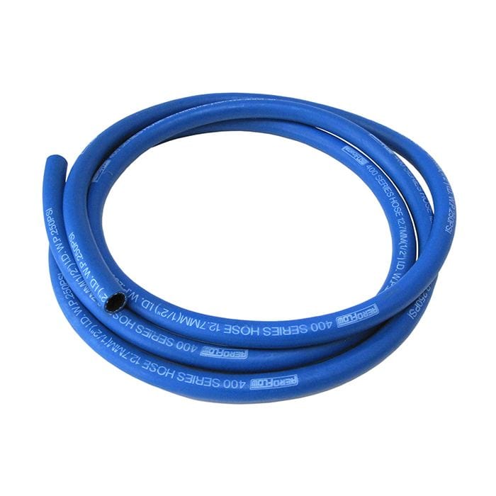 Aeroflow Performance Aeroflow Fittings 400 Series Push Lock Hose AF400 Blue / Black SR