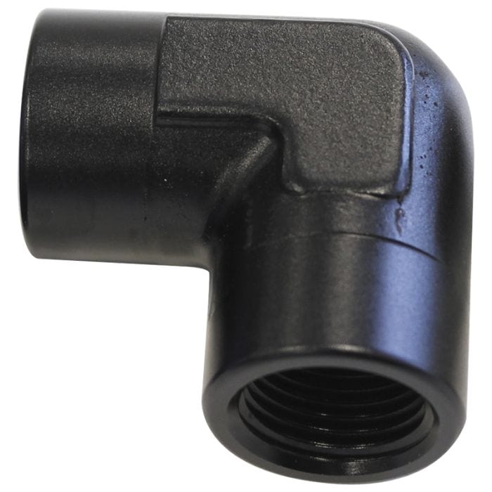 Aeroflow Performance Aeroflow Fittings 90° NPT Female Adapter AF913 SR