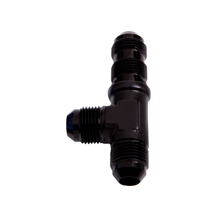 Aeroflow Performance Aeroflow Fittings Bulkhead AN Tee On The Run AF804 Bulkhead Nuts Sold Separately SR