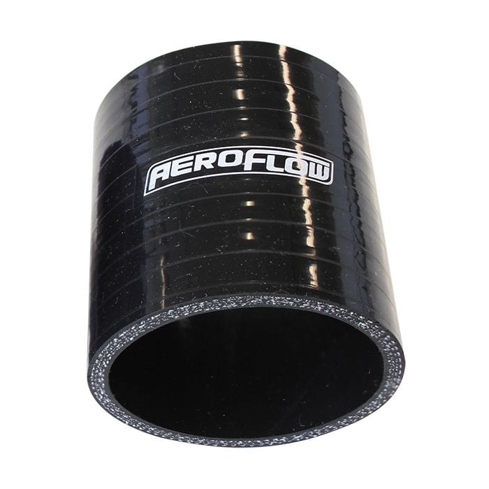 Aeroflow Performance Aeroflow Fittings Gloss Black Straight Silicone Hose AF9201
 3" (76mm) Length. 3-Ply, 11/64"(4.5mm) Wall Thickness SR