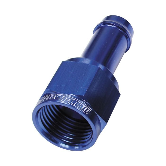 Aeroflow Performance Aeroflow Fittings Straight Hose Barb AF411 to - Female - Mulitple Sizes SR