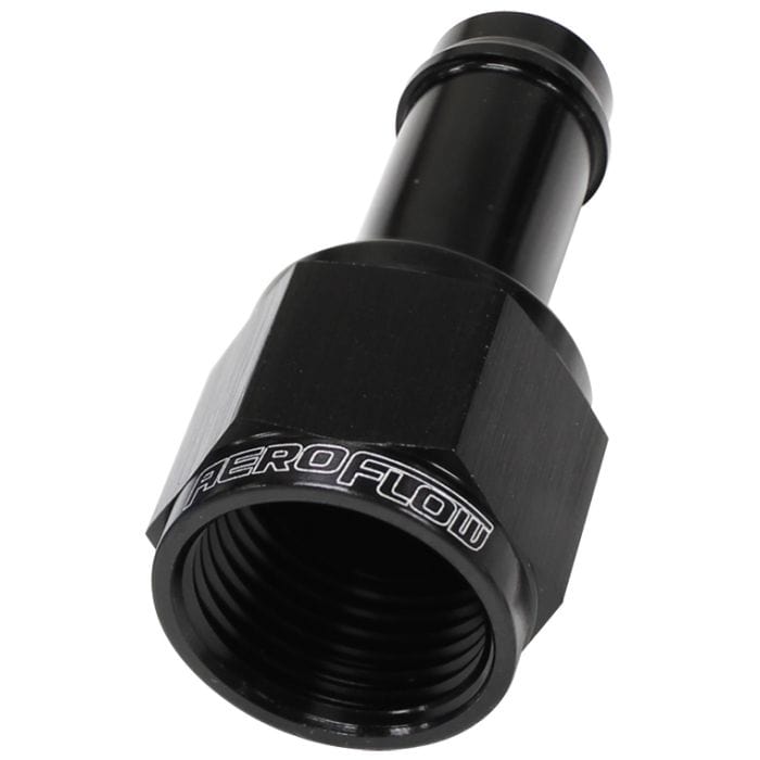 Aeroflow Performance Aeroflow Fittings Straight Hose Barb AF411 to - Female - Mulitple Sizes SR