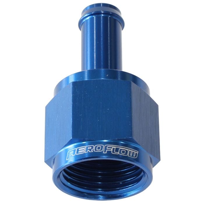 Aeroflow Performance Aeroflow Fittings Straight Hose Barb AF411 to - Female - Mulitple Sizes SR
