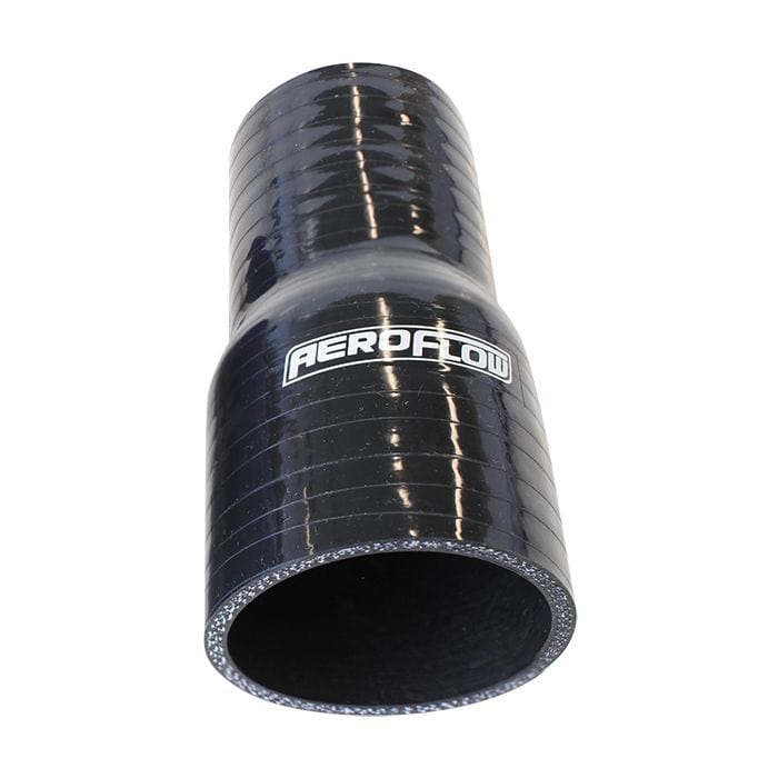 Aeroflow Performance Aeroflow Gloss Black Straight Silicone Reducer / Expander Hose 
5mm Wall Thickness, 127mm Length SR