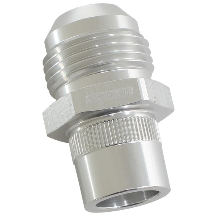 Aeroflow Performance Aeroflow Press In Cover Breather Adapter 
-10AN Suit Nissan RB26 SR