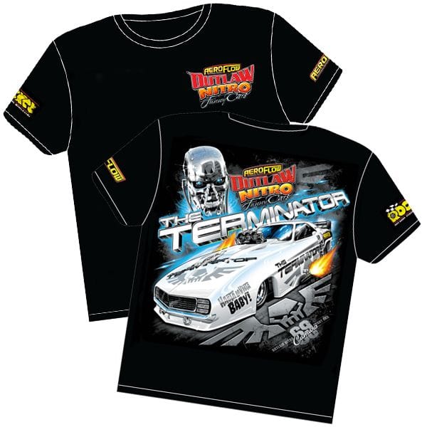 Aeroflow Performance Aeroflow The Terminator' Camaro Outlaw Nitro Funny Car T-Shirt RTTERM-XXL SR