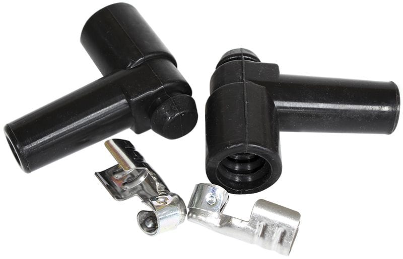 Aeroflow Performance Black, 2 pack Aeroflow Xpro Silicone 90° HEI Boots & 90° Terminals AF4030-3320 SR