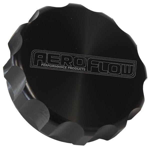 Aeroflow Performance Black Finish Aeroflow 1-1/2" Billet Aluminium Filler Cap AF59-460-24BLK SR