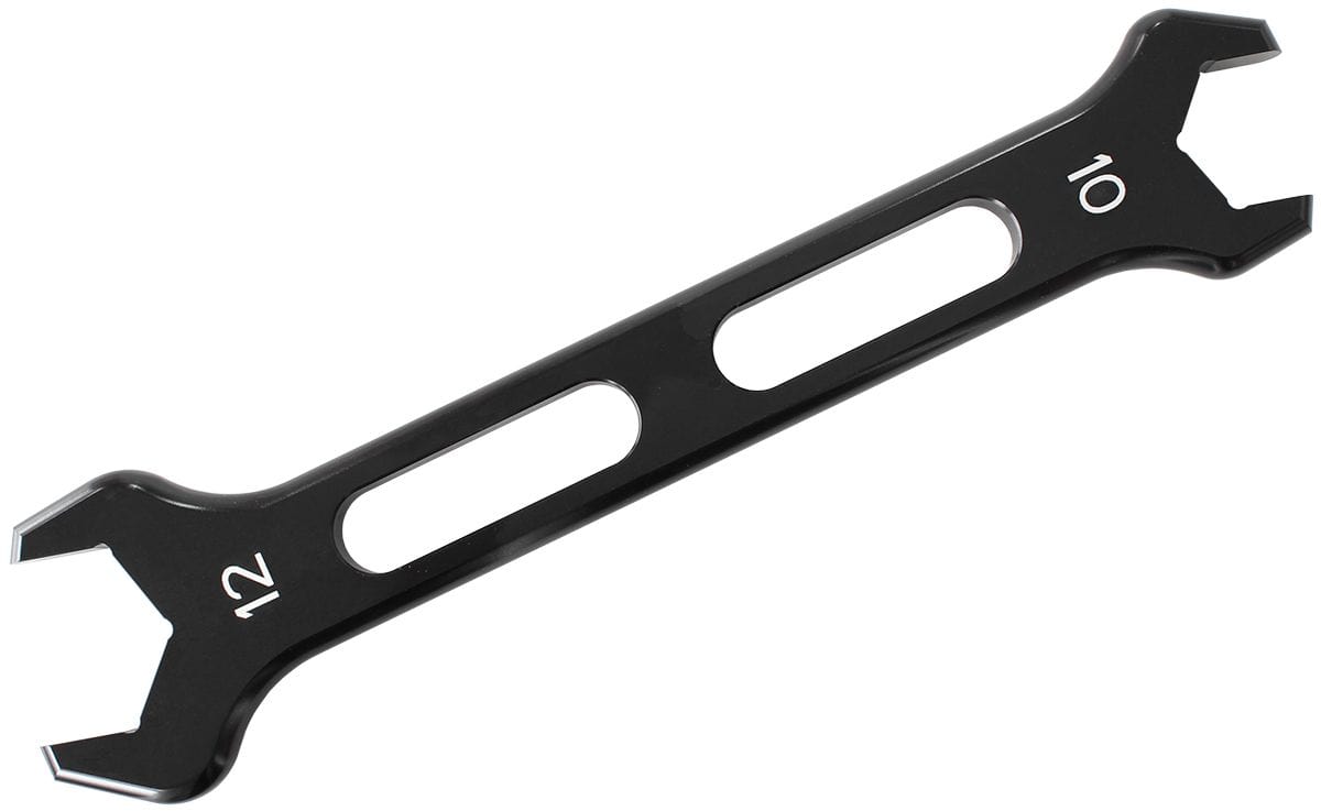 Aeroflow Performance Black Finish Aeroflow Aluminium AN Double Ended Pro Wrench -10AN & -12AN AF98-2244-1-1210 SR
