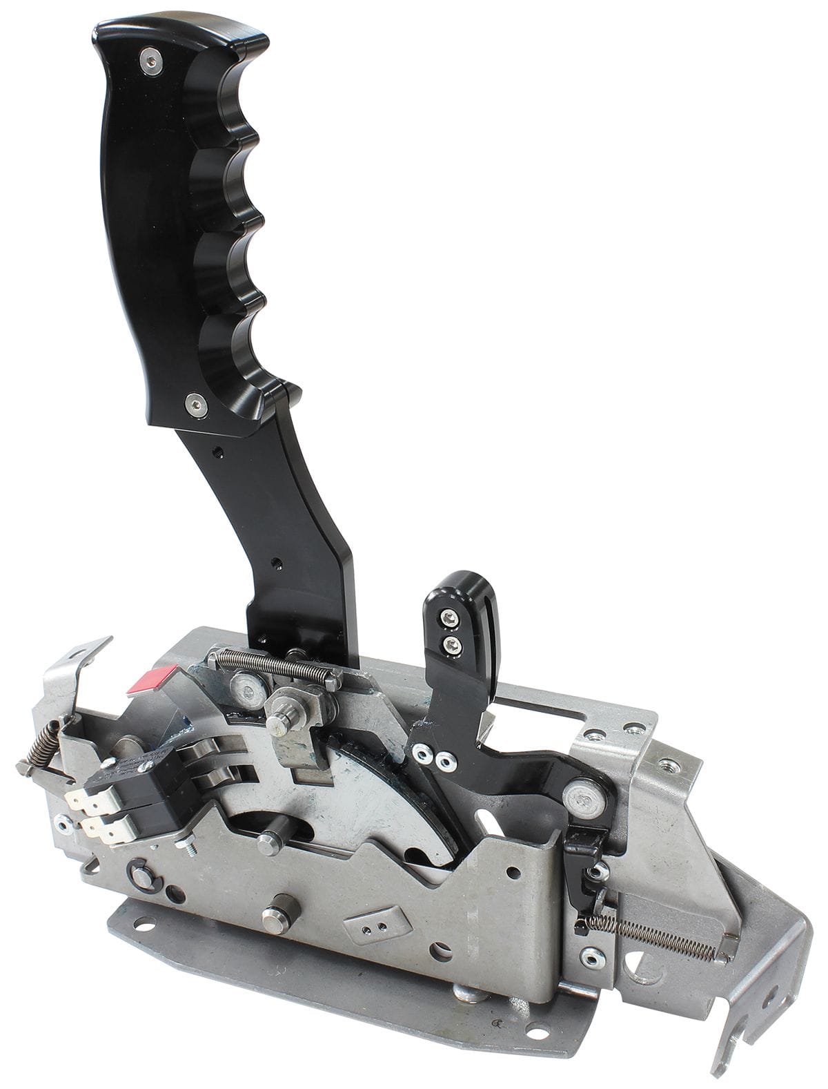 Aeroflow Performance Black Finish Aeroflow Bang Shift PISTOL 2, 3 & 4 Speed Bare Ratchet Shifter AF72-9112BLK SR