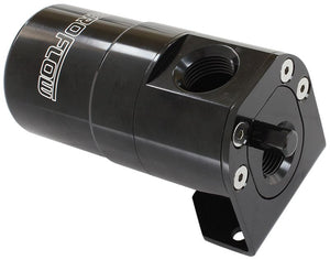 Aeroflow Billet Universal Single Air / Oil Separator AF64-4363BLK