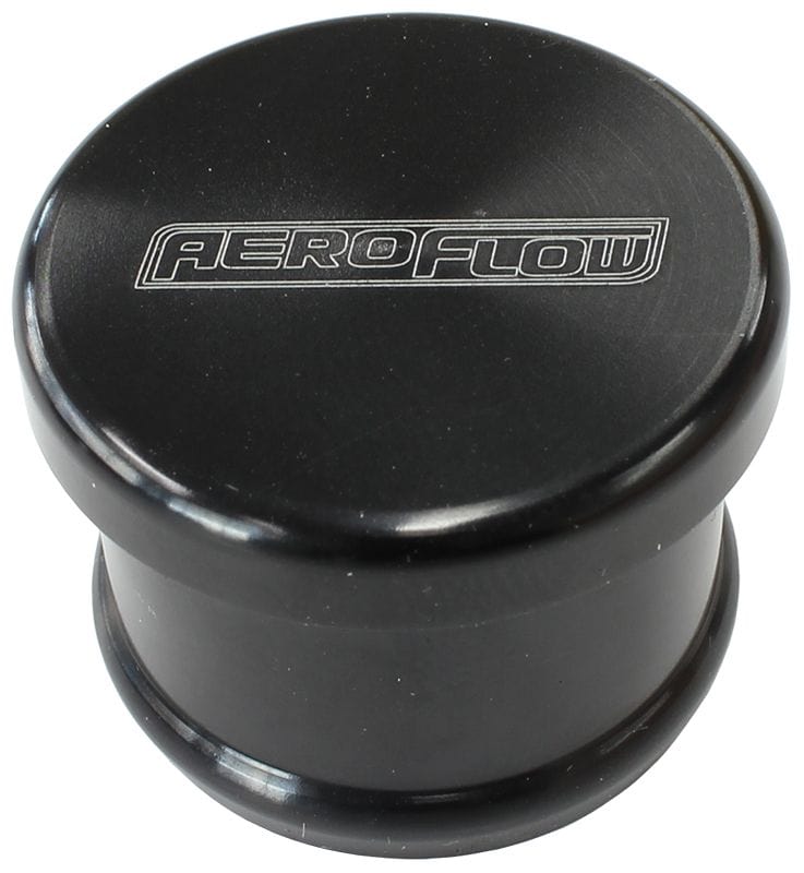 Aeroflow Performance Black Finish Aeroflow Blow-Off Valve Block-Off Plug - 30mm AF64-5230BLK SR