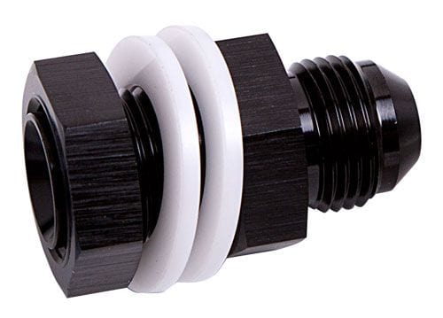 Aeroflow Performance Black Finish Aeroflow Fuel Cell Fitting -6AN AF921-06BLK SR