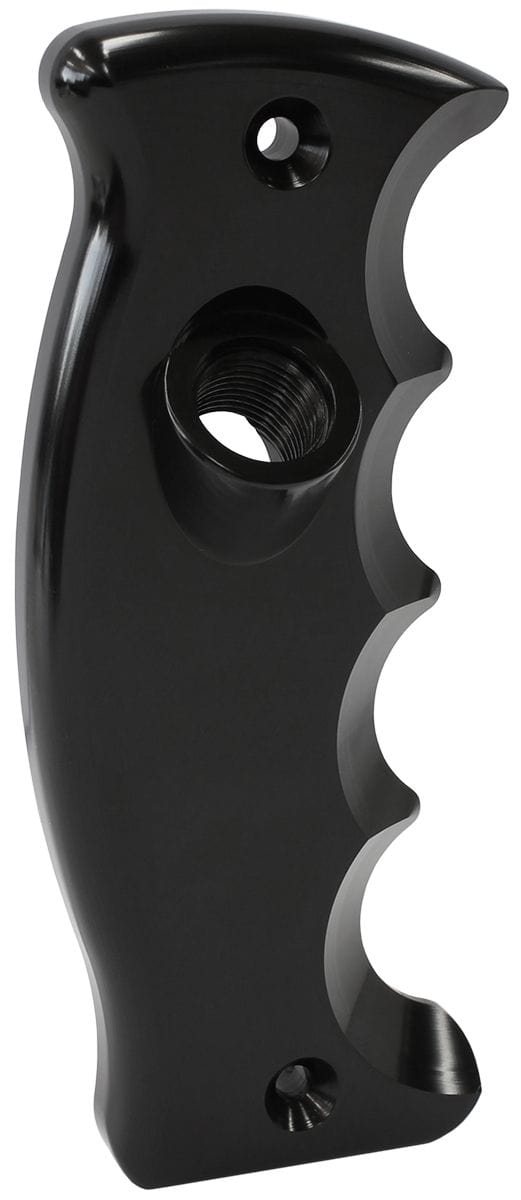 Aeroflow Performance Black Finish Aeroflow Pistol Grip Drivers Side Button Plate AF72-9913BLK SR