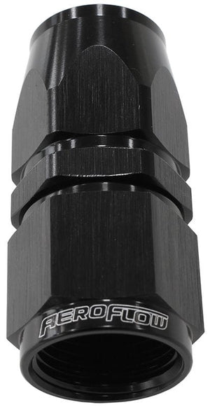 Aeroflow 200 / 570 Series PTFE Straight Hose End -4AN AF201-04DBLK