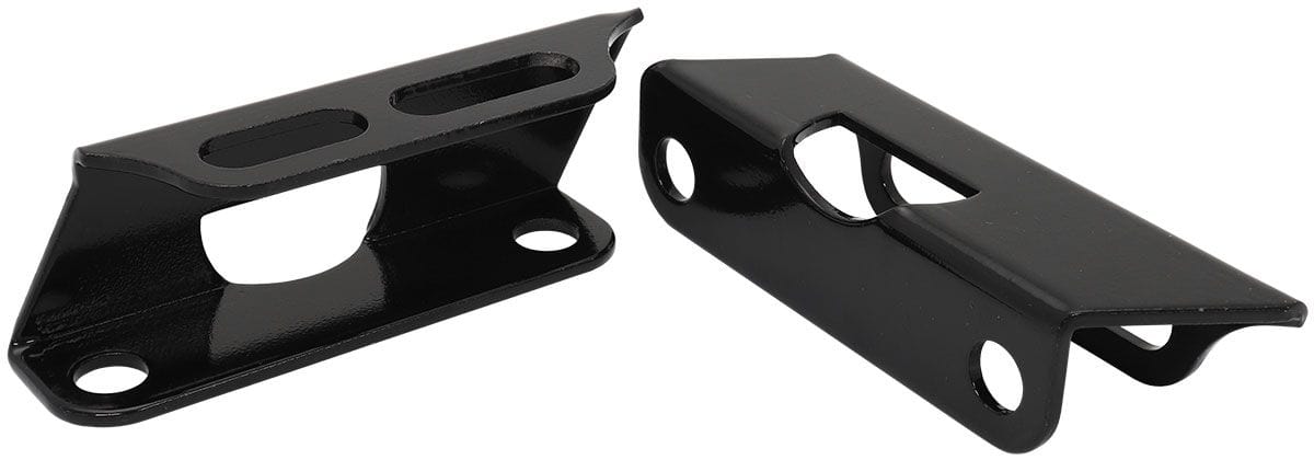 Aeroflow Performance Black Steel Finish Aeroflow Brake Booster Horizontal Mounting Bracket AF300-110 SR