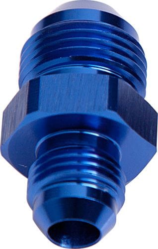 Aeroflow Performance Blue Finish Aeroflow Male Flare Reducer -8AN to -6AN AF815-08-06 SR