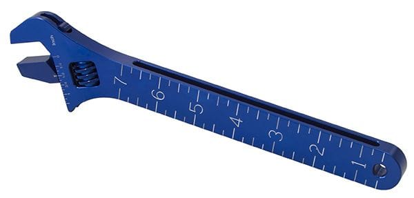 Aeroflow Performance Blue Finish. Aeroflow Wheelie Bar and General Purpose Adjustable Spanner AF98-2038 SR