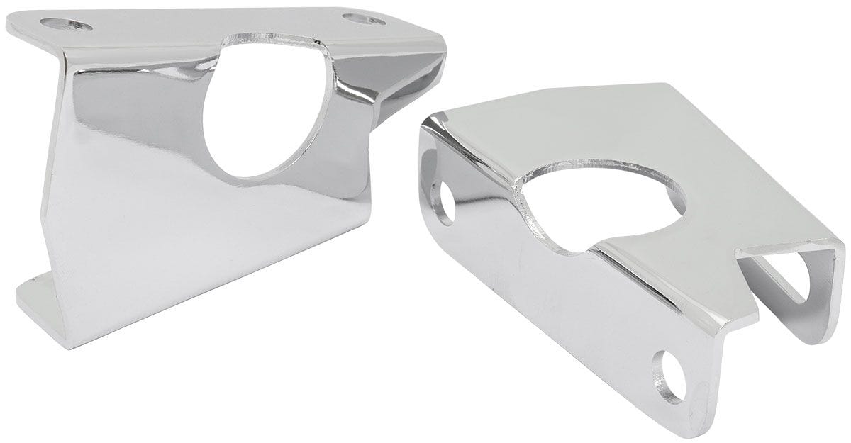 Aeroflow Performance Chrome Steel Finish Aeroflow Brake Booster Angled Mounting Bracket AF300-111 SR